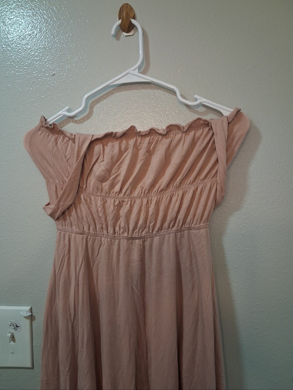Reformation Dusty Rose Ruffled-Strap Maxi Dress - Picture 4 of 7